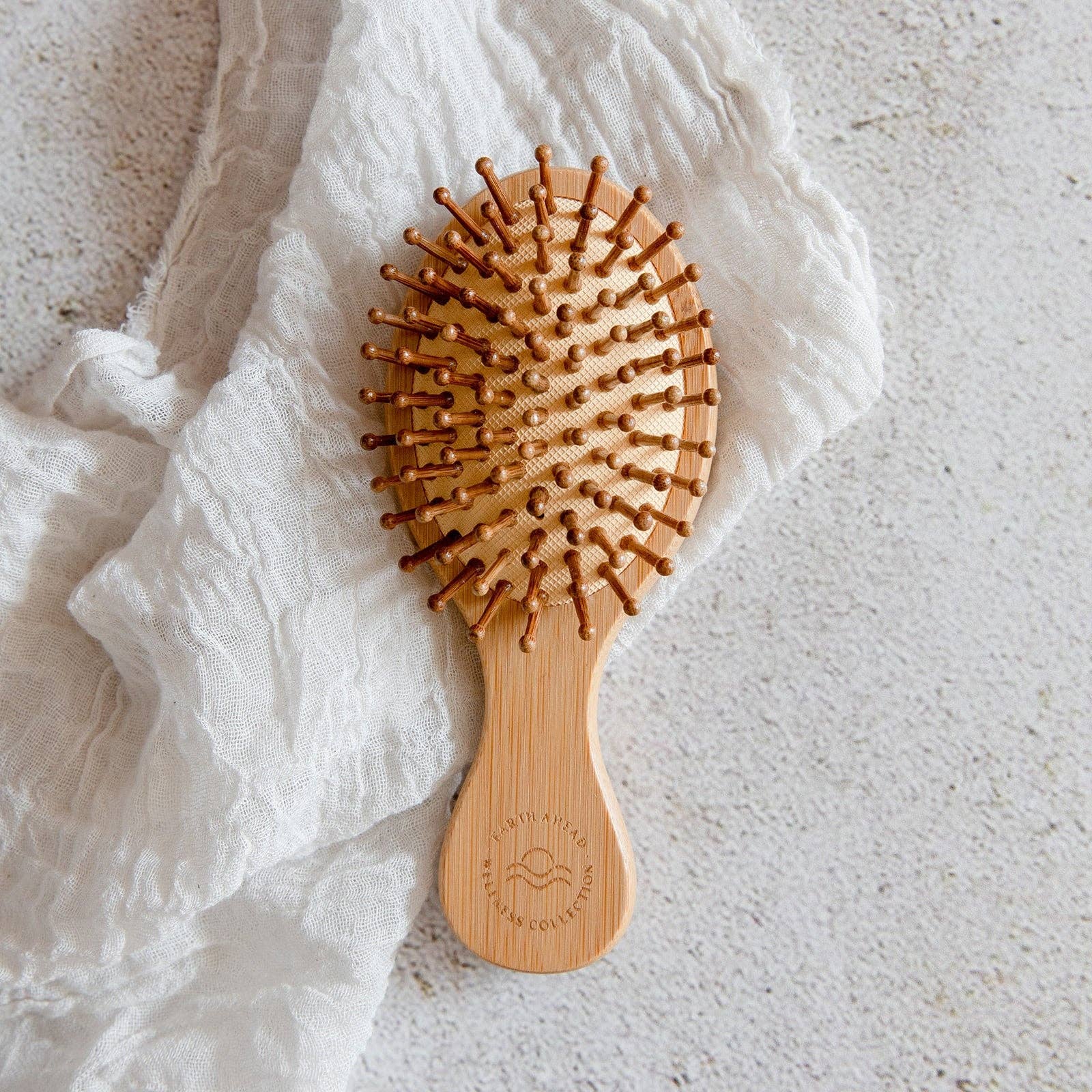 Small Bamboo Hairbrush