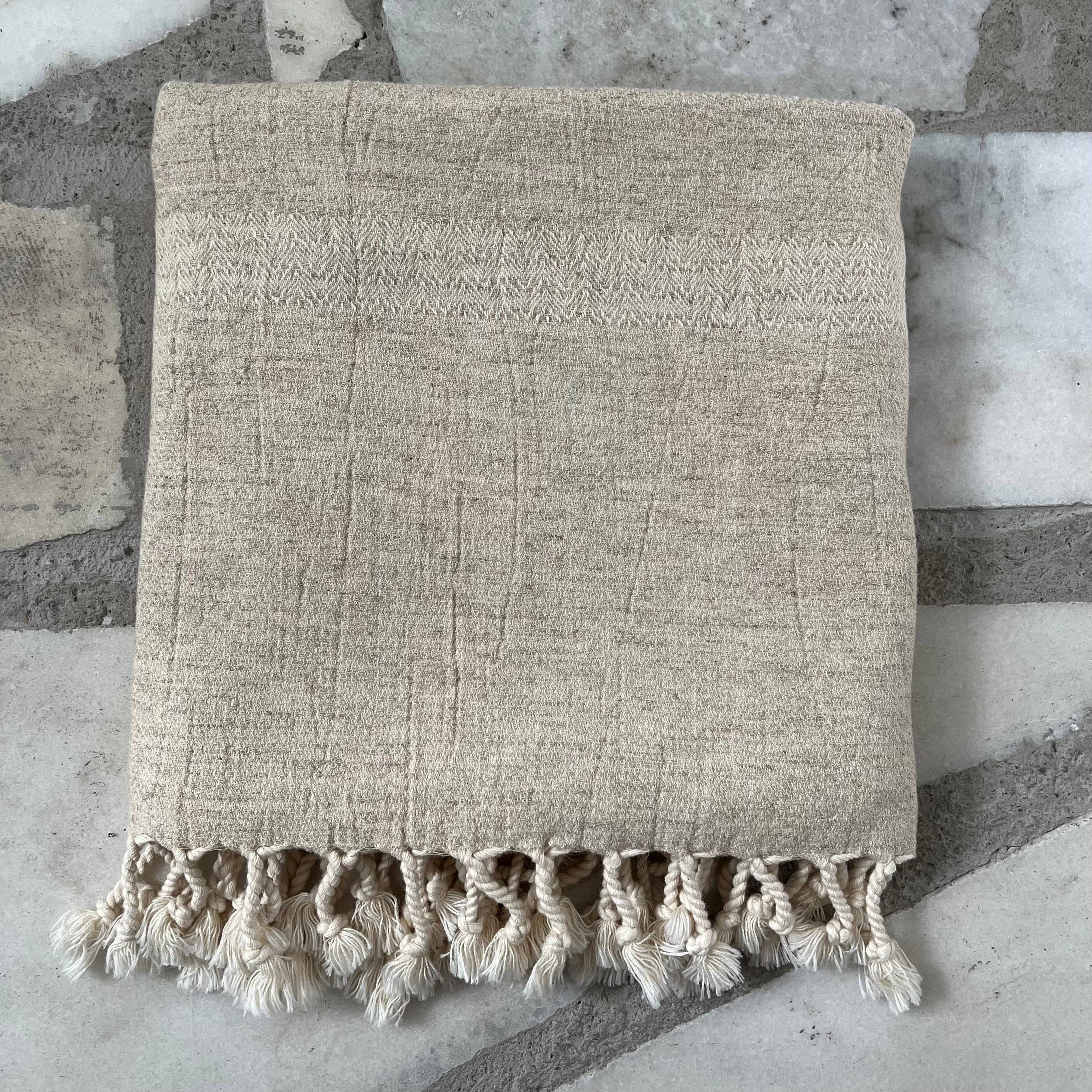 Tweed Pattern Beach Towel