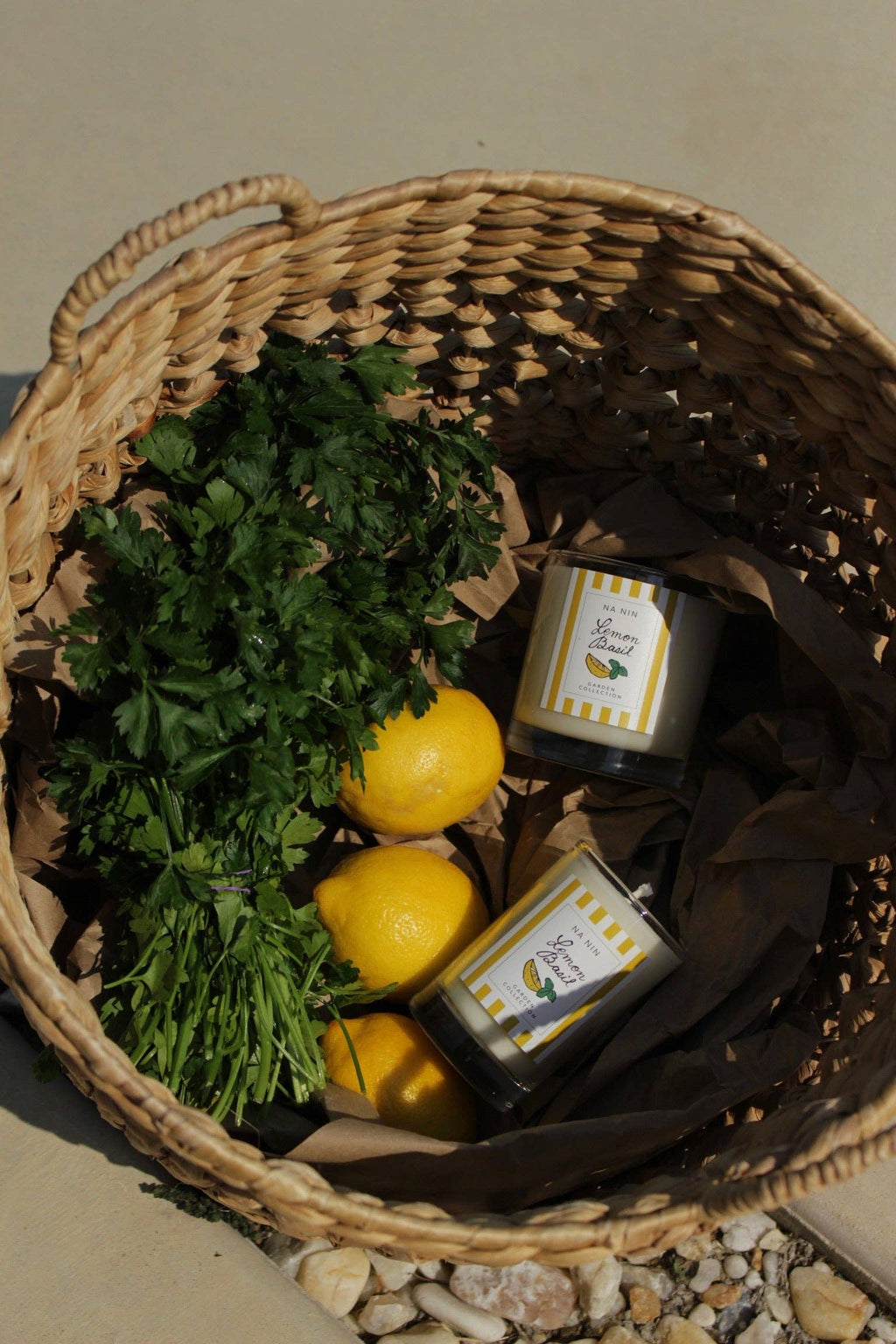 Lemon Basil Candle