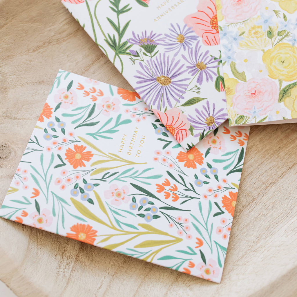 Botanical Birthday Card