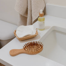 Load image into Gallery viewer, Small Bamboo Hairbrush
