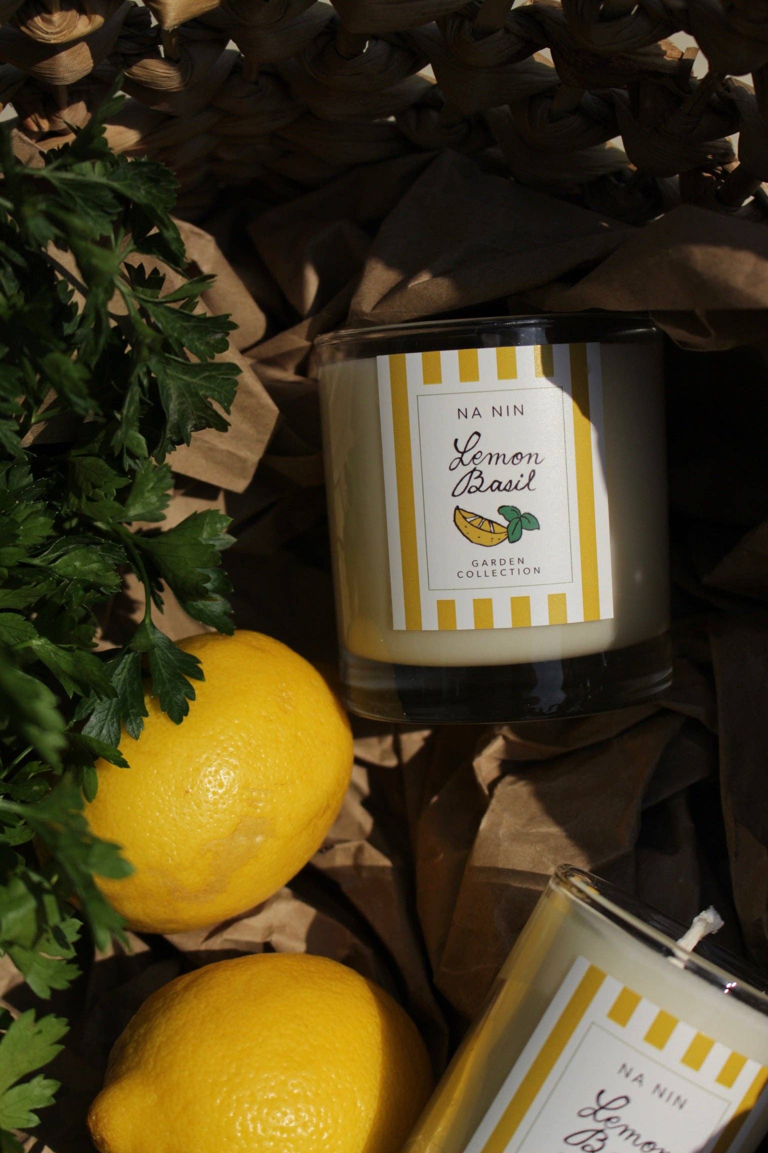 Lemon Basil Candle