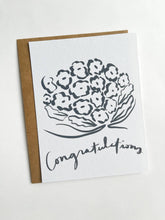 Load image into Gallery viewer, Congratulations Flowers Card
