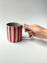 Load image into Gallery viewer, Ceramic Mug – Red Stripe
