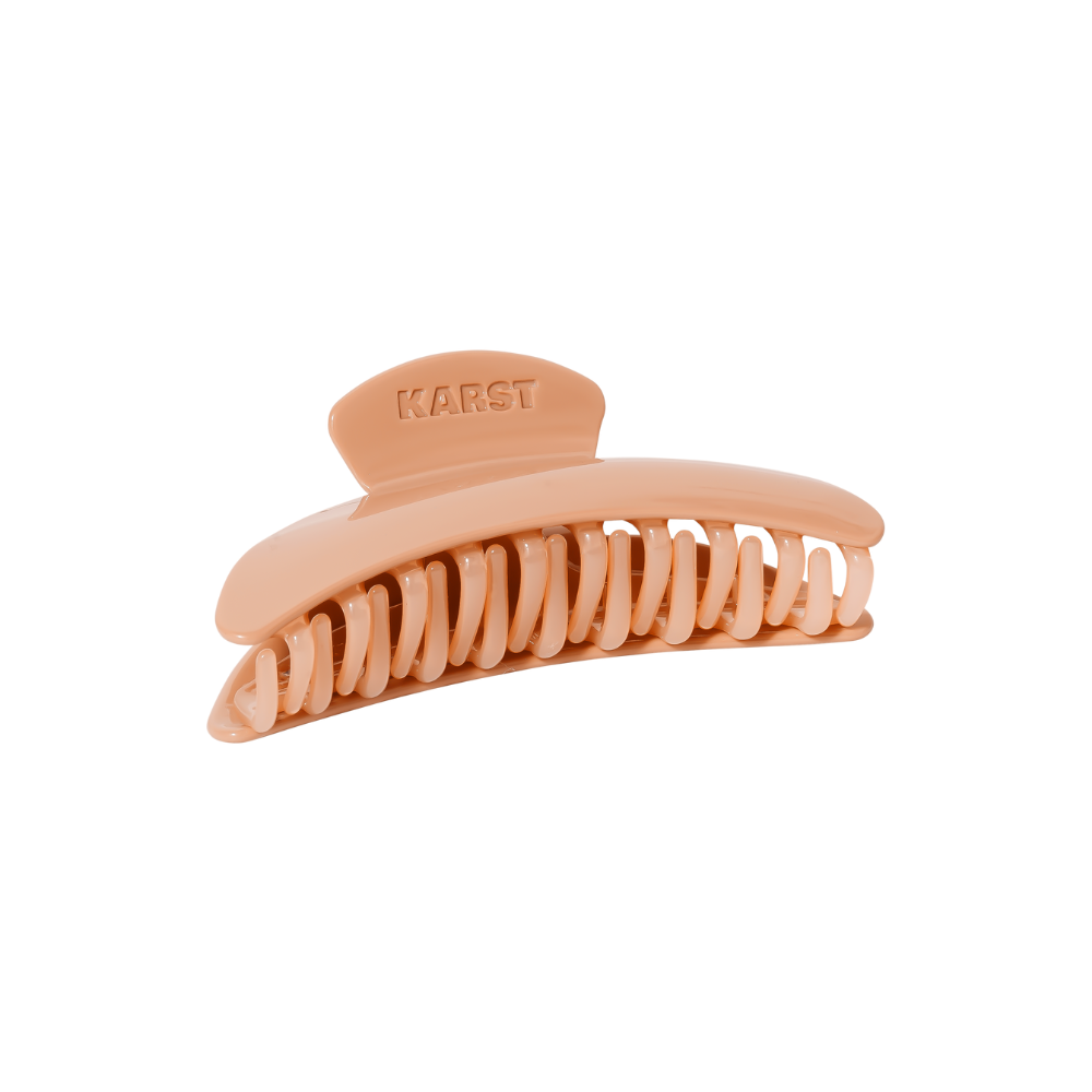 THE SLIM HAIR CLAW IN SORBET