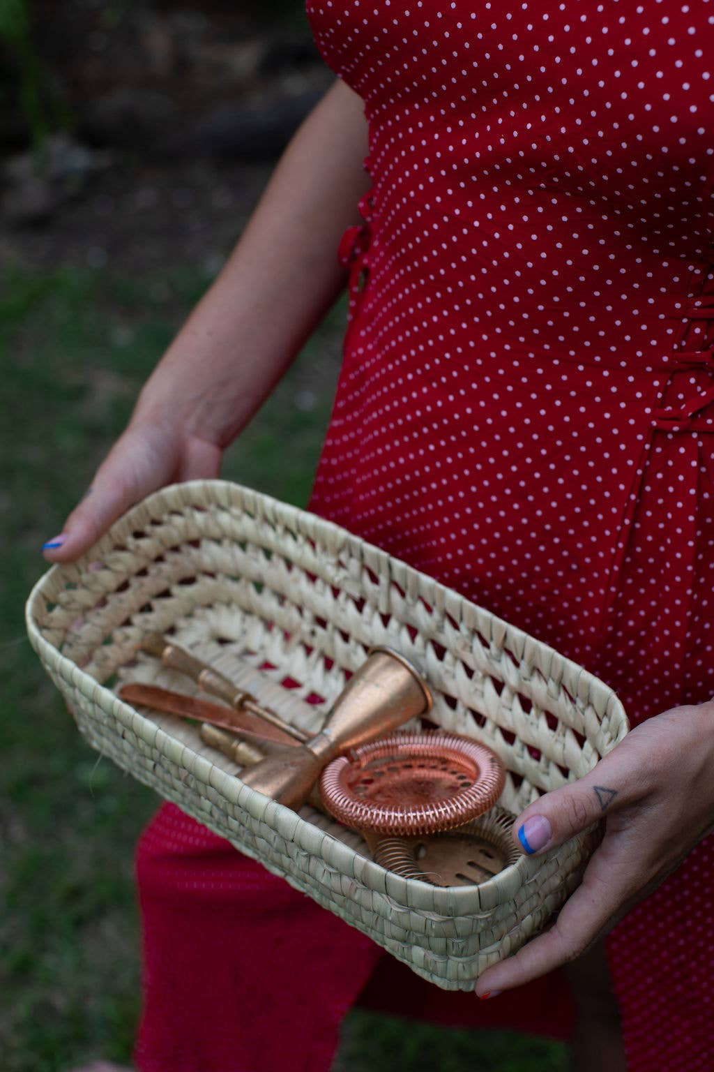 Palm Storage Basket - Rectangle