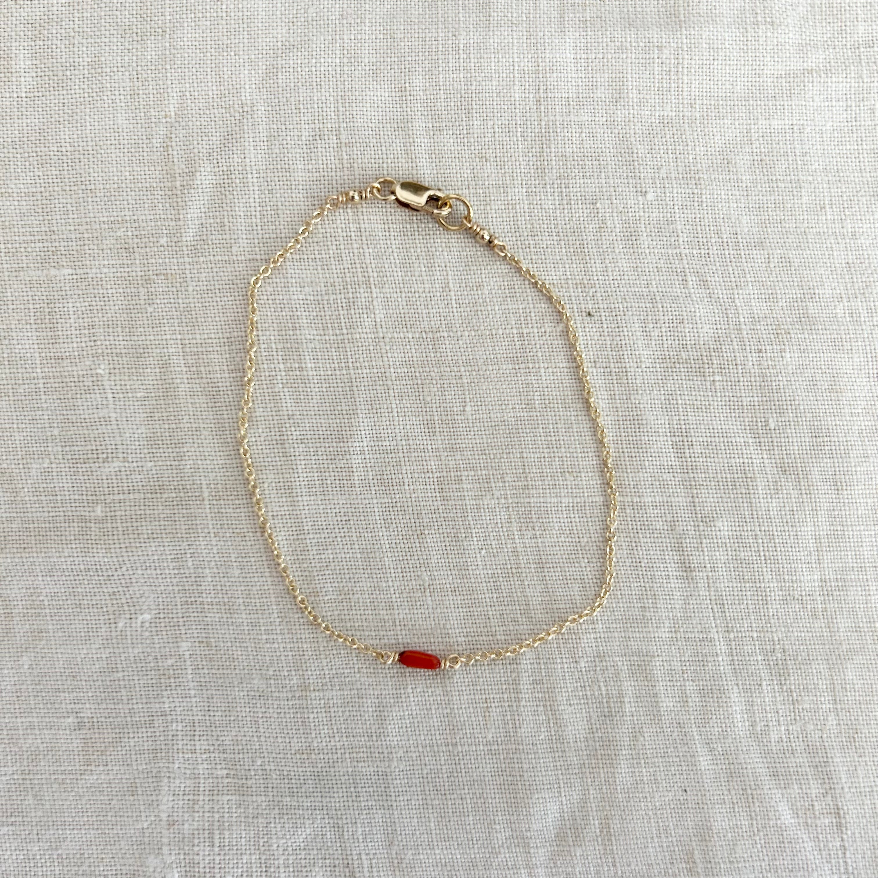 Coral bracelet