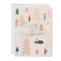 Pink Trees Christmas