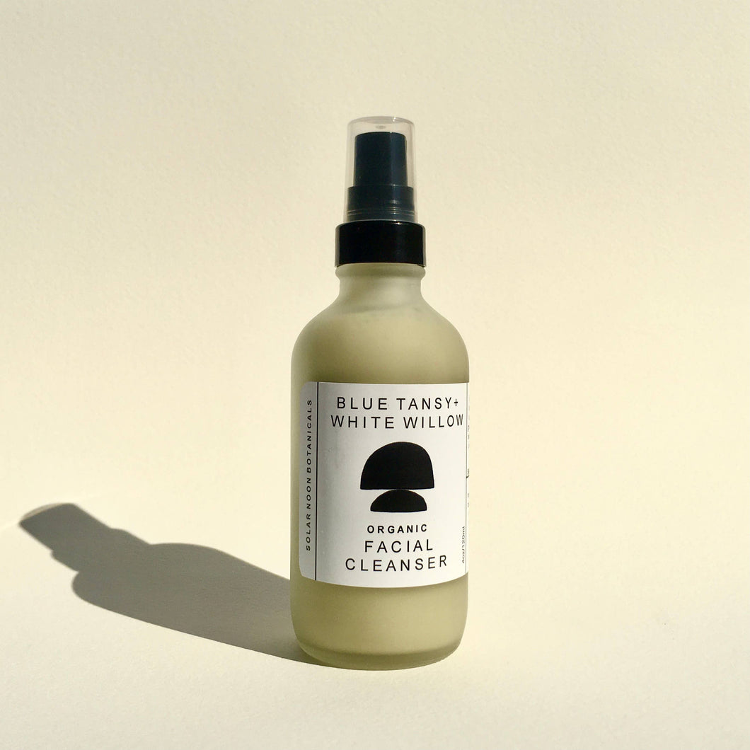 Solar Noon Botanicals - Organic Cleanser - Blue Tansy + White Willow