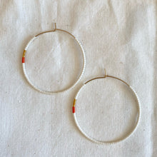 Load image into Gallery viewer, Delica Hoops | Poppy
