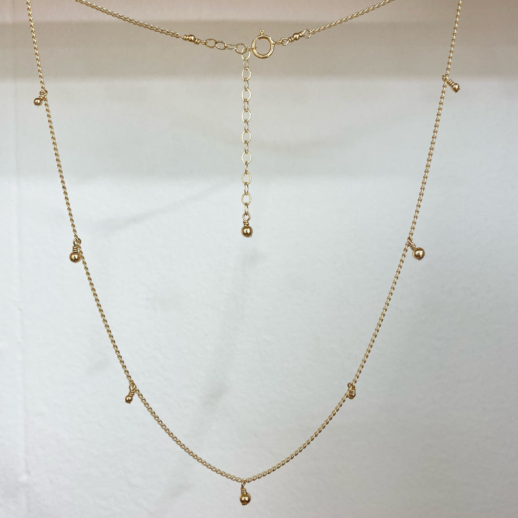Golden Bell Necklace