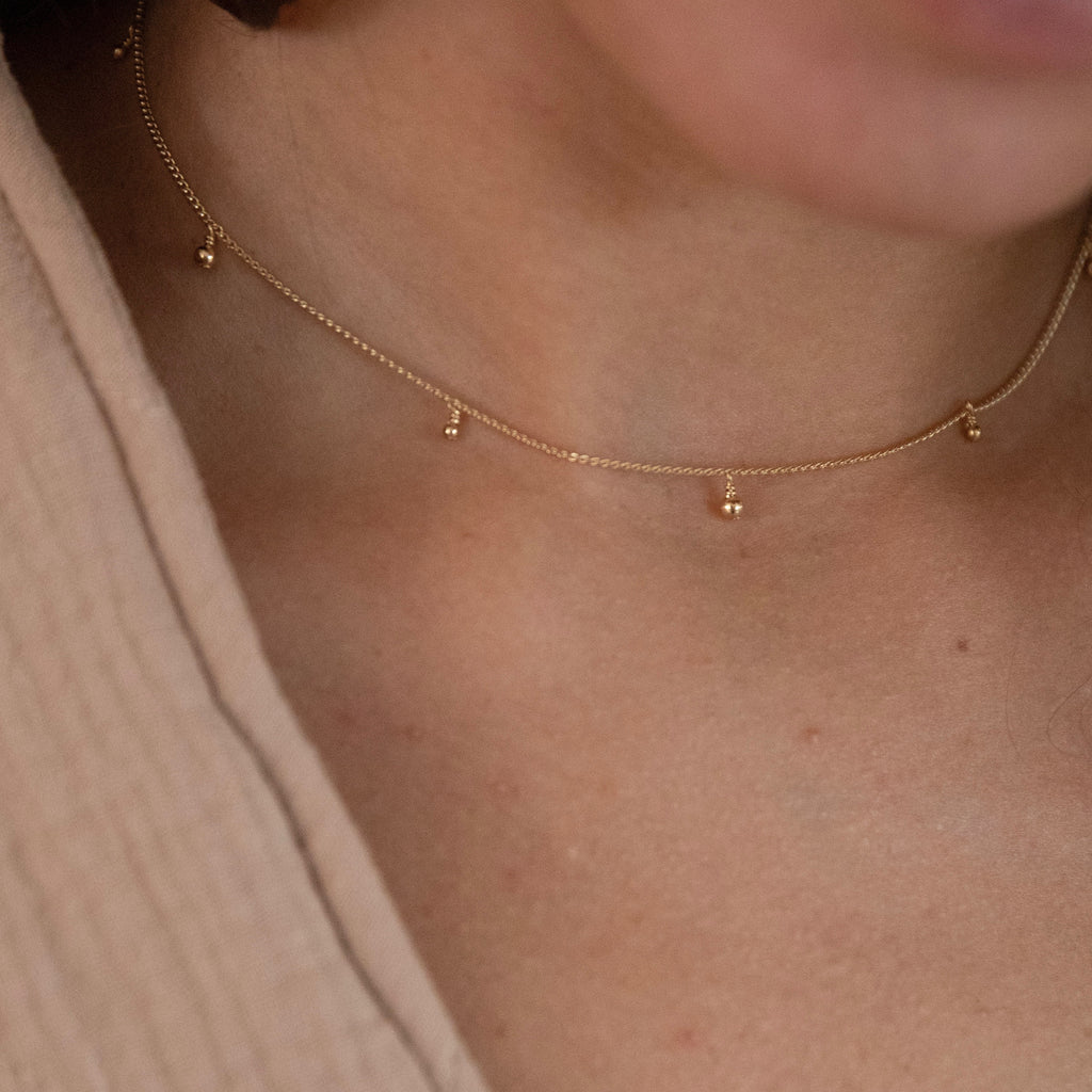 Golden Bell Necklace