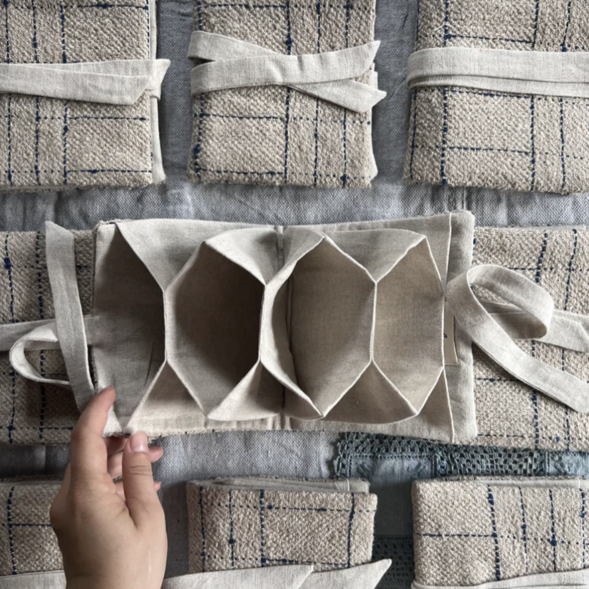 Catch All Accordion Pouch