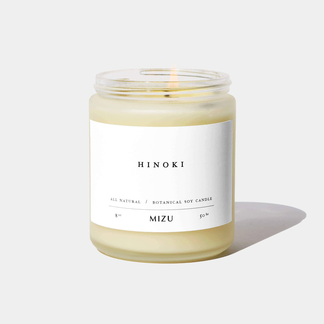 Hinoki Essential Oil Candle