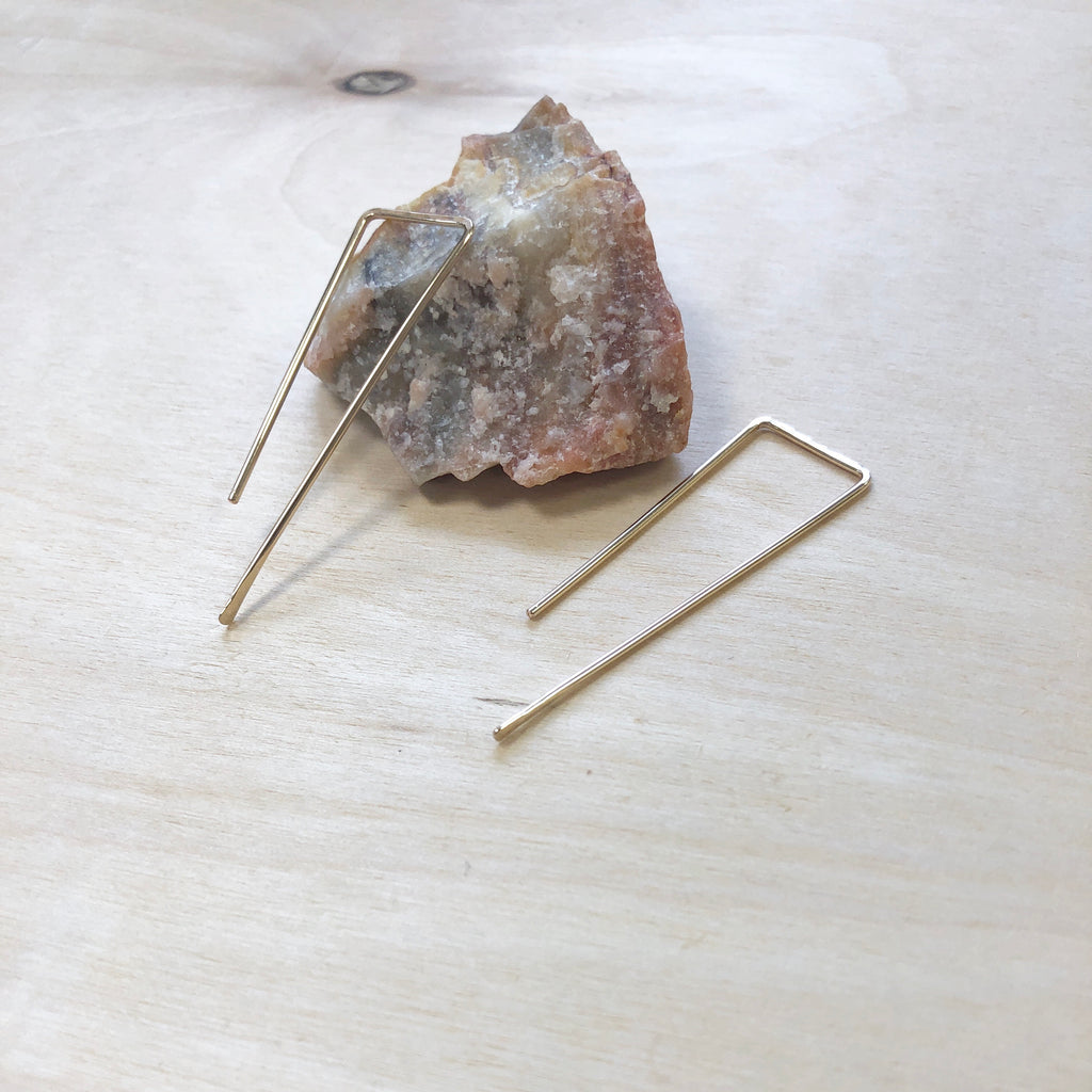 Minimalist Ear Threaders